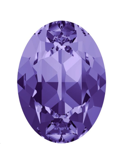 Cabochon 18X13mm Tanzanite foiled