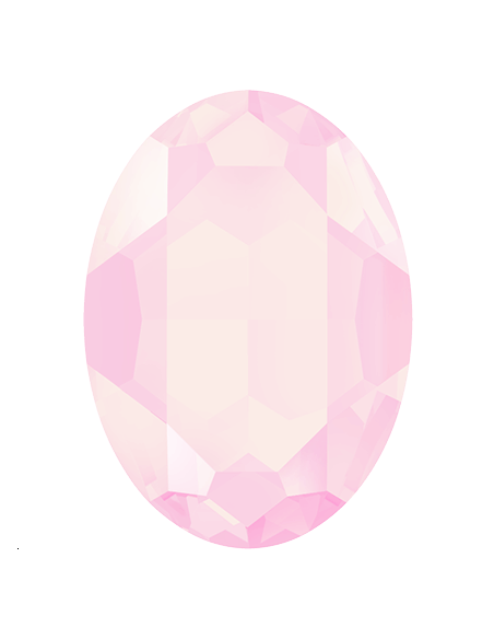 Cabochon 30x22mm Cr powder rose uf