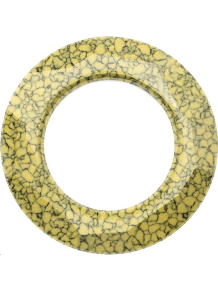 Cosmic ring 20mm marbled yello