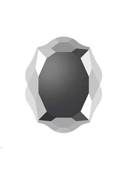 Baroque mirror FS 14x11mm
