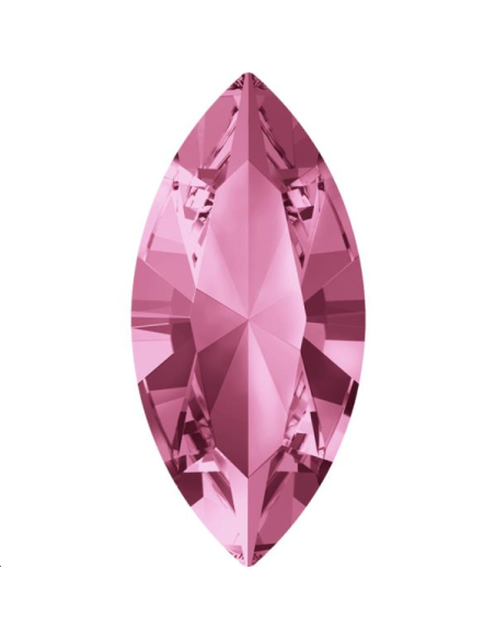 Navette 10X5 Light rose foiled Navette 10X5 Light rose foiled