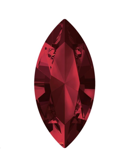 Navette 10X5 Siam foiled Navette 10X5 Siam foiled