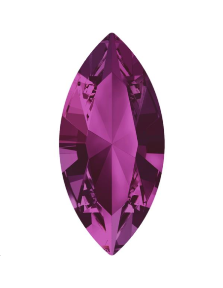 Navette 15X7 Fuchsia foiled Navette 15X7 Fuchsia foiled