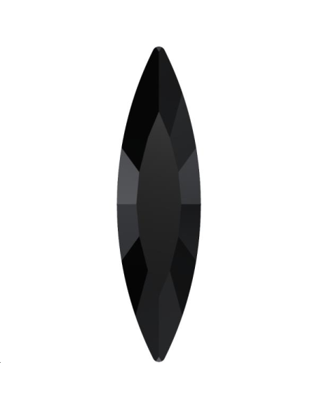 Navette 35x9,5mm jet unfoiled