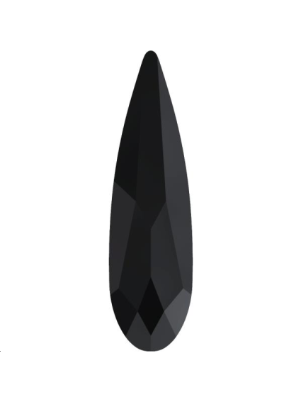 Raindrop fancy stone 20mm jet uf