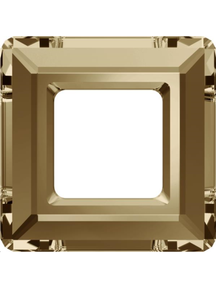 Carré évidé 20mm cr golden sha