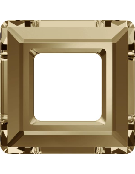 Carré évidé 20mm cr golden sha Carré évidé 20mm cr golden sha