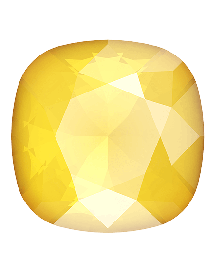 Cabochon carré 10mm cr buttercup