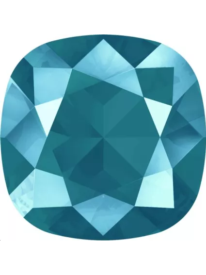 Cabochon carré 10mm cr azure blue 