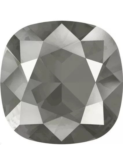 Cabochon carré 10mm crystal dark gr
