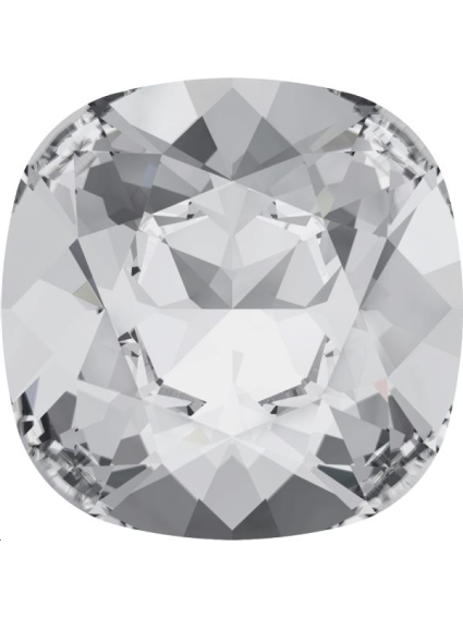 Cabochon carré 10mm crystal foiled