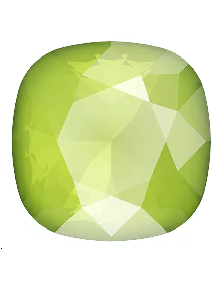 Cabochon carré 10mm cr lime