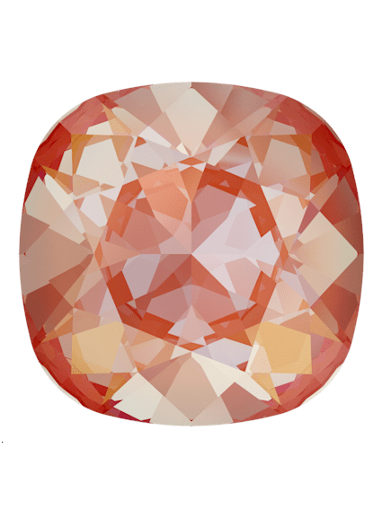 Cabochon carré 10mm crystal orgl