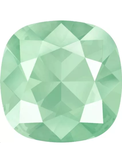 Cabochon carré 10mm cr mint green