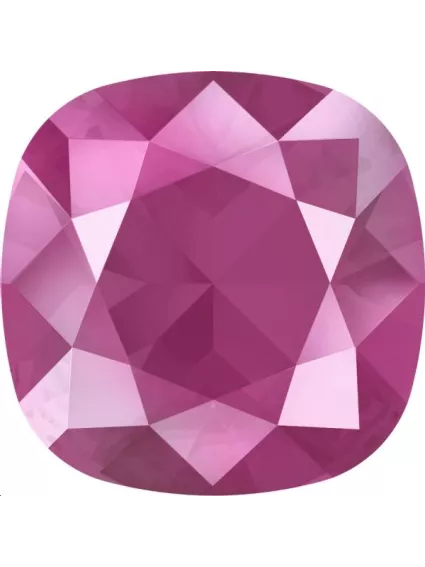 Cabochon carré 10mm cr peony pink