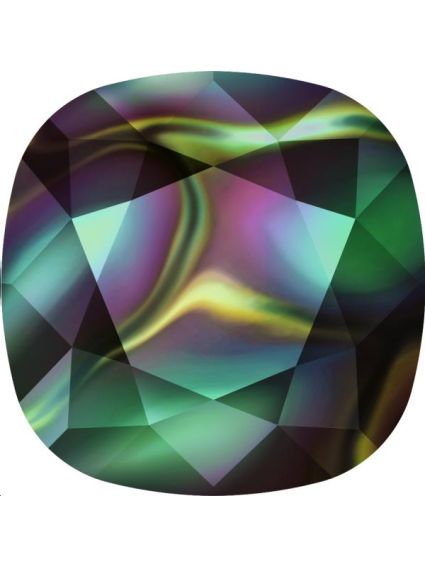 Cabochon carré 10mm crystal rainbow