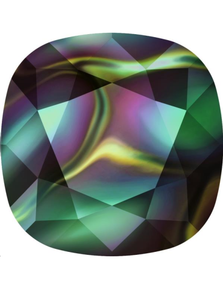 Cabochon carré 10mm crystal rainbow Cabochon carré 10mm crystal rainbow
