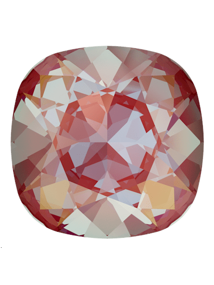 Cabochon carré 10mm crystal rore