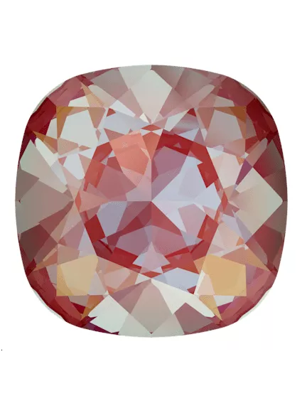 Cabochon carré 10mm crystal rore