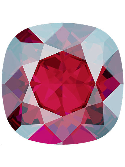 Cabochon carré 10mm light siam shim