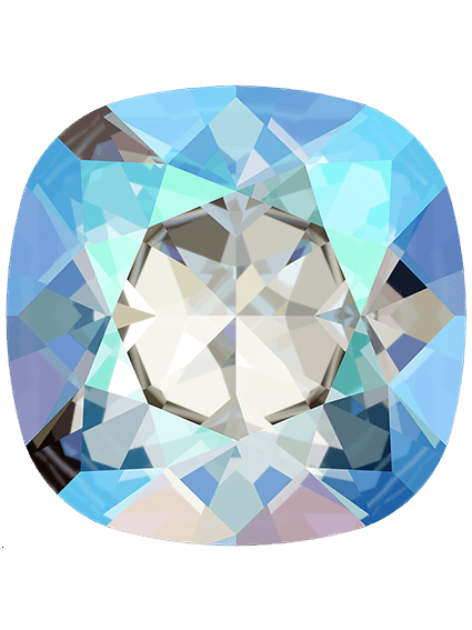 Cabochon carré 10mm light sapphire
