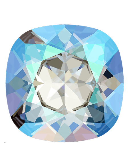 Cabochon carré 10mm light sapphire 