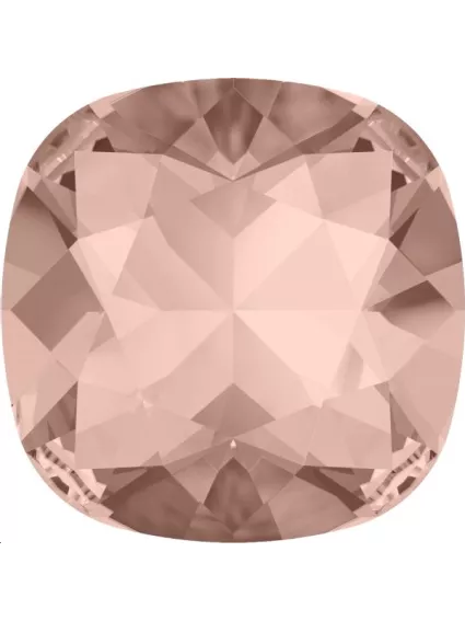 Cabochon carré 12mm vintage rose fo