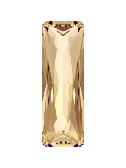 Baguette 21x7mm Cr. golden shadow F