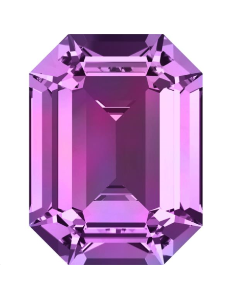 Cabochon14X10 mm Amethyst foiled