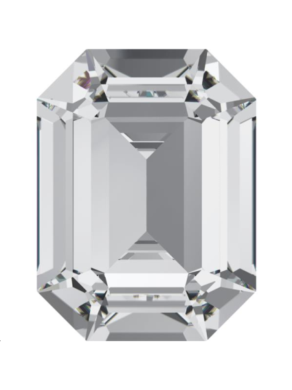 Cabochon14X10mm Crystal foiled