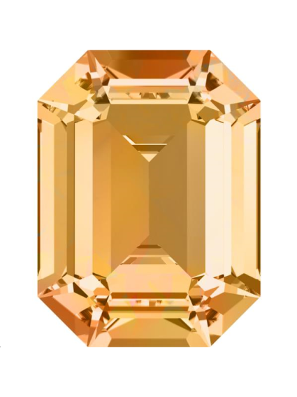 Cabochon 14X10mm Topaz foiled