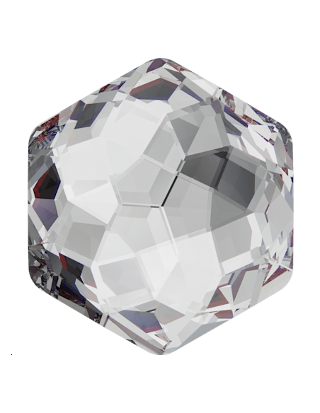Fantasy hexagon 7,8x8,7mm crystal