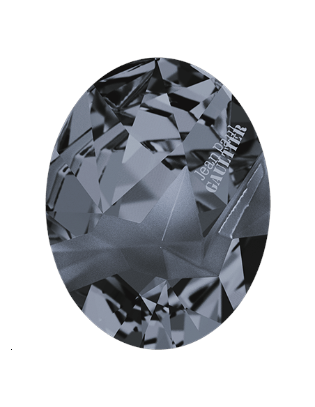 Kaputt oval 23x18mm Cr silver night Kaputt oval 23x18mm Cr silver night