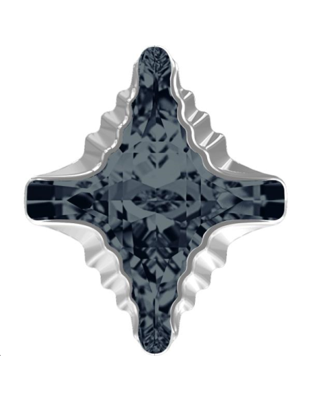 Rhombus tribe 19x17mm graphite l.ch
