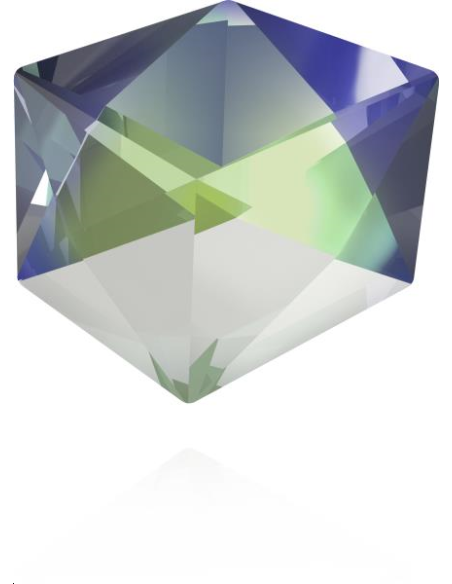 Tilted dice 19mm crystal sahara cal Tilted dice 19mm crystal sahara cal