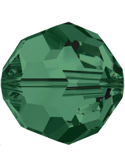 Lot ronde 2mm emerald