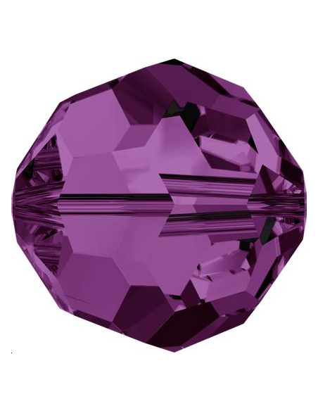 Lot ronde 2mm amethyst