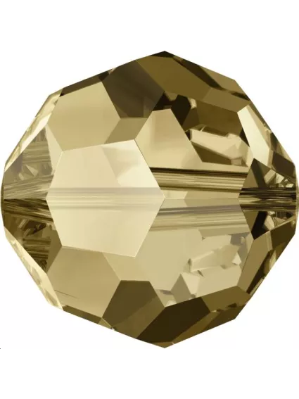 Ronde 3mm crystal bronze shade