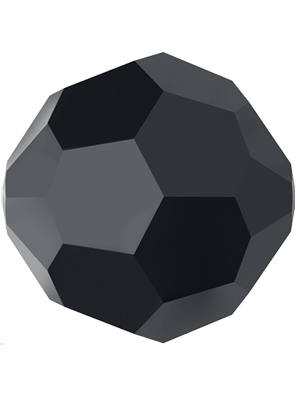 ronde 3mm jet hematite