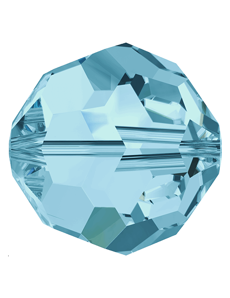 ronde 4mm aquamarine