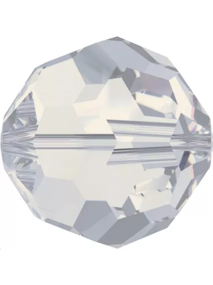Ronde 3mm white opal