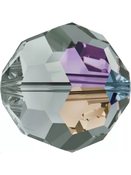 ronde 4mm black diamond AB