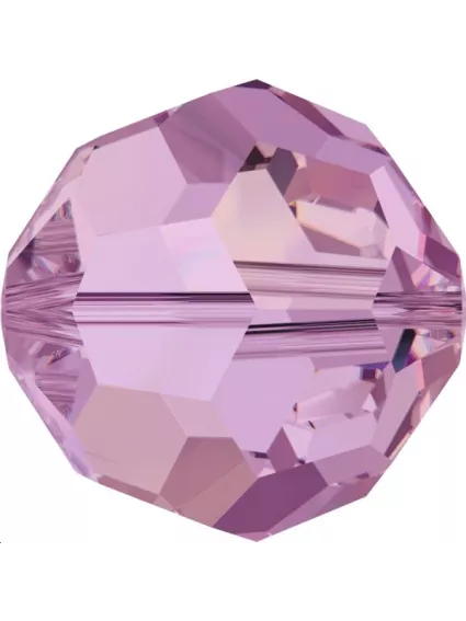 ronde 4mm crystal Lilac shadow