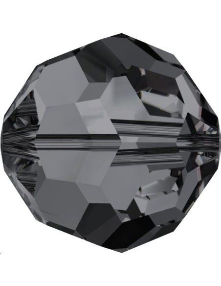 ronde 4mm crystal silver night ronde 4mm crystal silver night