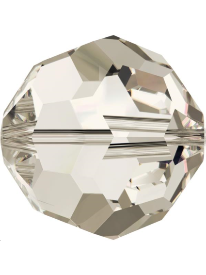 ronde 4mm crystal silver shade