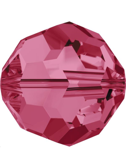 ronde 4mm indian pink