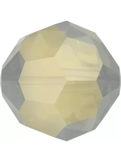 ronde 4mm light grey opal