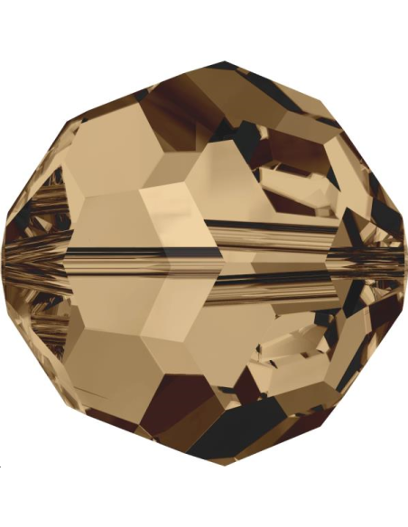 ronde 4mm light smoked topaz AB
