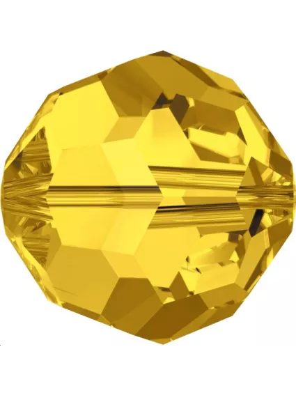 ronde 4mm light topaz