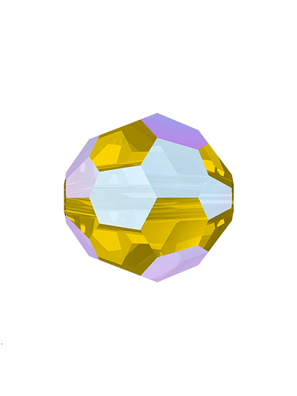 ronde 4mm light topaz shimmer